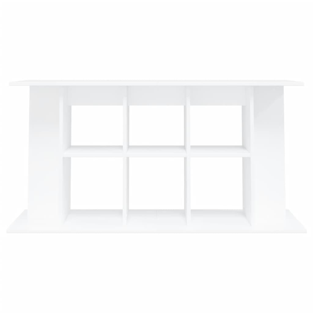 vidaXL Aquarium Stand White 120x40x60 cm Engineered Wood 4