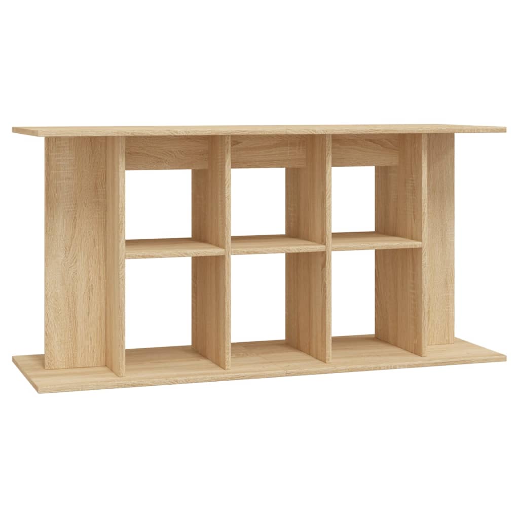 vidaXL Aquarium Stand Sonoma Oak 120x40x60 cm Engineered Wood 2