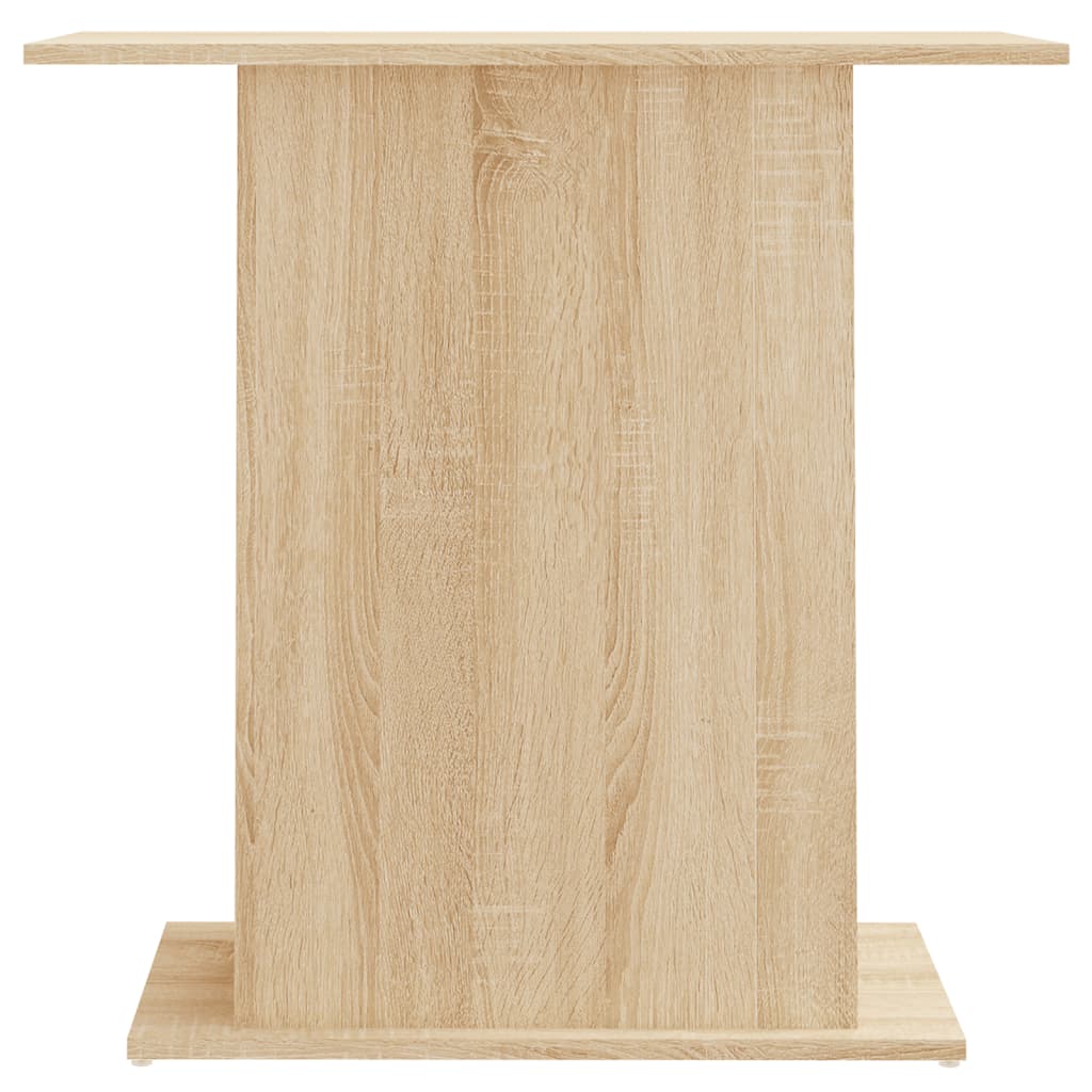 vidaXL Aquarium Stand Sonoma Oak 75x36x72.5 cm Engineered Wood 4