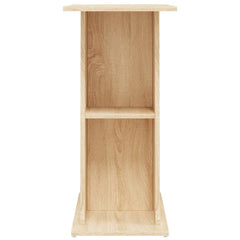 vidaXL Aquarium Stand Sonoma Oak 75x36x72.5 cm Engineered Wood 5