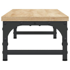 vidaXL Monitor Stand Sonoma Oak 85x23x15.5 cm Engineered Wood 5