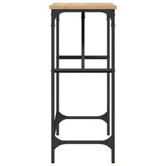 vidaXL Console Table Sonoma Oak 100x32x75 cm Engineered Wood 5