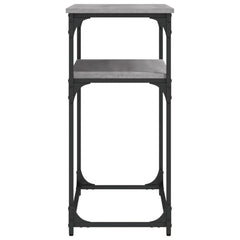vidaXL Console Table Grey Sonoma 100x35.5x75 cm Engineered Wood 5