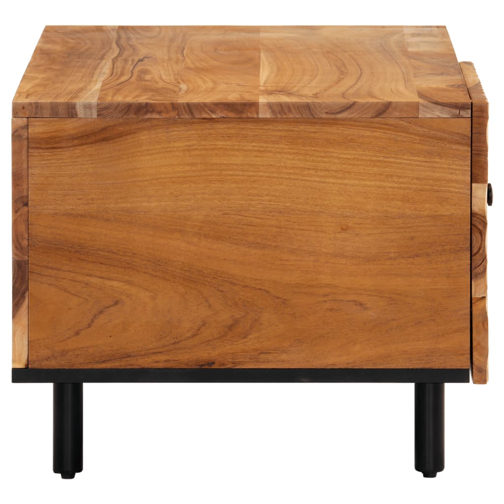 vidaXL Coffee Table 80x50x40 cm Solid Wood Acacia 6