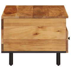 vidaXL Coffee Table 80x54x40 cm Solid Wood Acacia 6