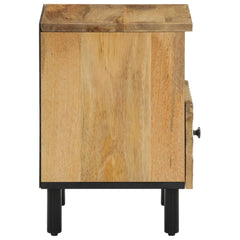 vidaXL Bedside Cabinet 40x33x46 cm Solid Wood Mango 4