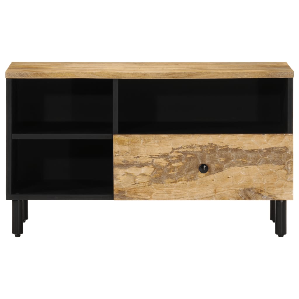 vidaXL TV Cabinet 80x33x46 cm Solid Wood Mango 3