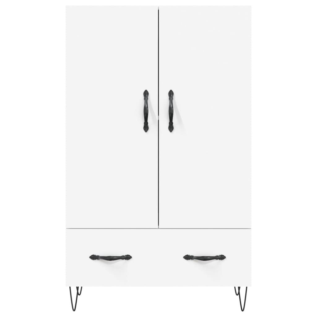 vidaXL Highboard White 69,5x31x115 cm Engineered Wood 4