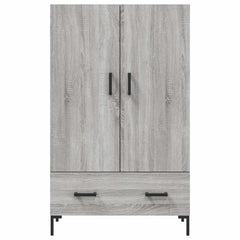 vidaXL Highboard Grey Sonoma 69.5x31x115 cm Engineered Wood 6