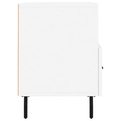 TV Cabinet 80x36x50 cm Engineered Wood White