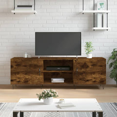 TV Cabinet 150x30x50 cm Engineered Wood Smoked oak