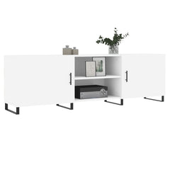 vidaXL TV Cabinet White 150x30x50 cm Engineered Wood 3