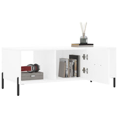 vidaXL Coffee Table White 102x50x40 cm Engineered Wood 4