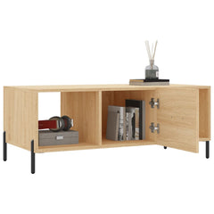 vidaXL Coffee Table Sonoma Oak 102x50x40 cm Engineered Wood 4