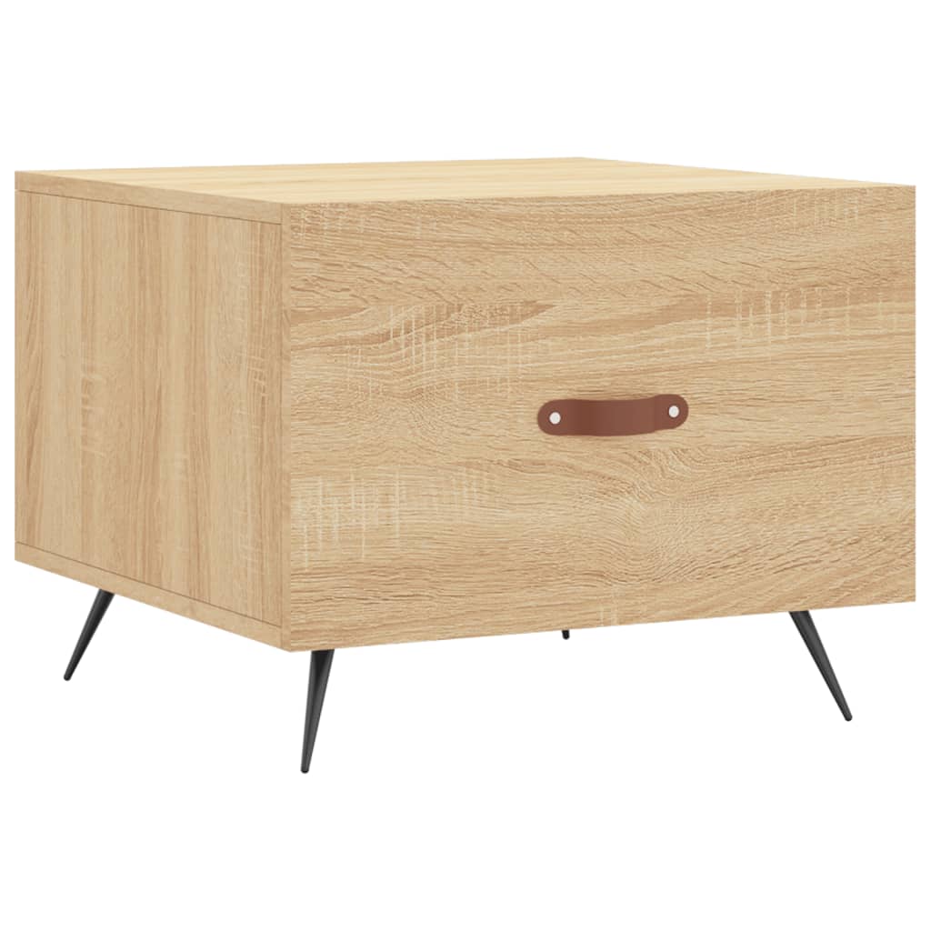vidaXL Coffee Tables 2 pcs Sonoma Oak 50x50x40 cm Engineered Wood 5