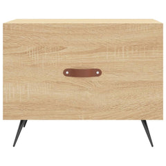vidaXL Coffee Tables 2 pcs Sonoma Oak 50x50x40 cm Engineered Wood 6