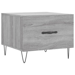 vidaXL Coffee Tables 2 pcs Grey Sonoma 50x50x40 cm Engineered Wood 5