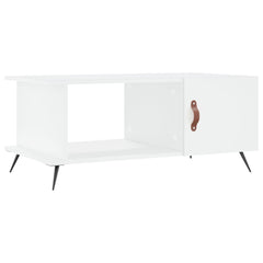 vidaXL Coffee Table White 90x50x40 cm Engineered Wood 2