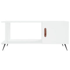 vidaXL Coffee Table White 90x50x40 cm Engineered Wood 5