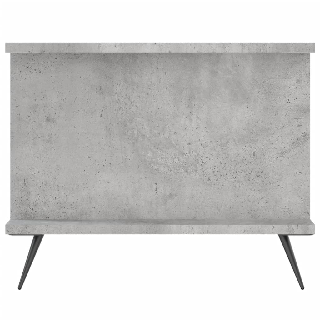 vidaXL Coffee Table Concrete Grey 90x50x40 cm Engineered Wood 6