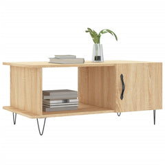 vidaXL Coffee Table Sonoma Oak 90x50x40 cm Engineered Wood 3