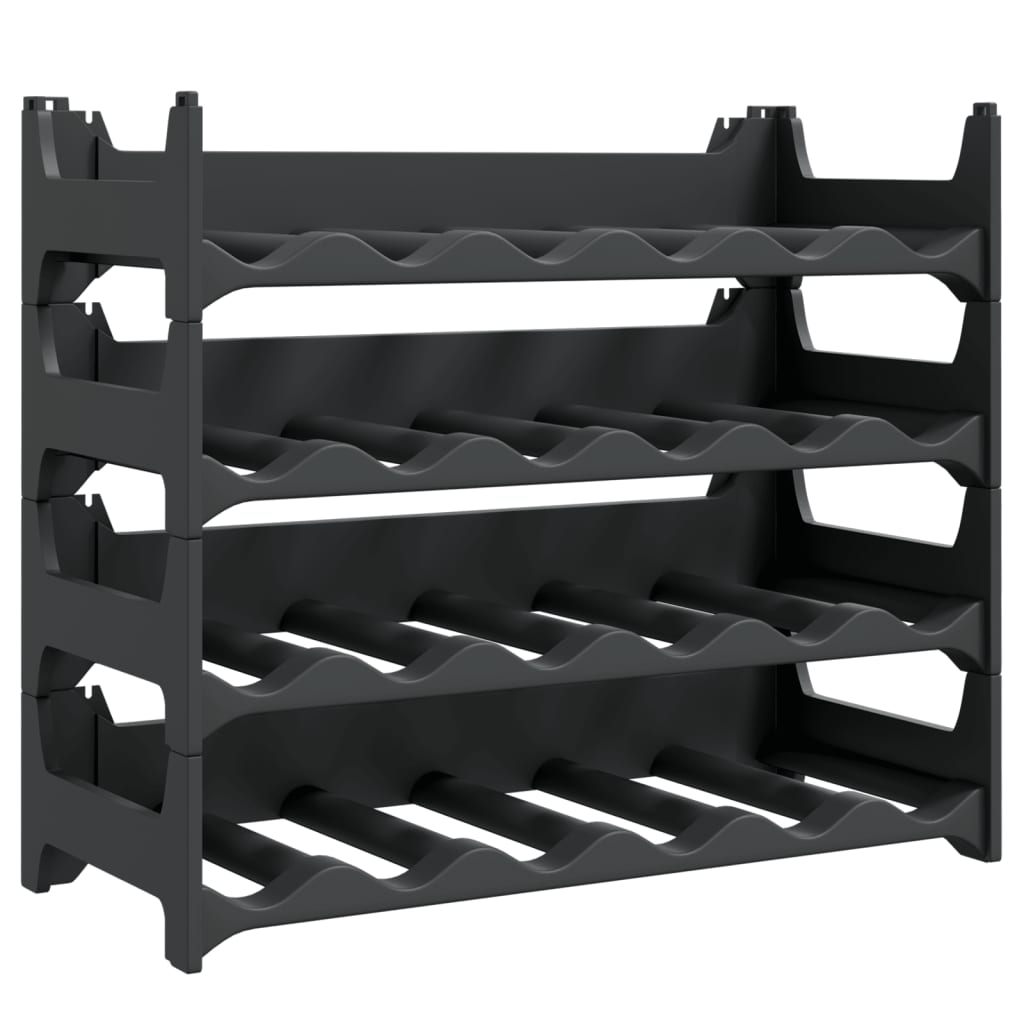 Wine Rack for Bottles PP Stackable