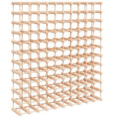 vidaXL Wine Rack for 120 Bottles 112.5x23x123.5 cm Solid Wood Pine 5