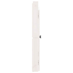 vidaXL Outdoor Kitchen Doors MEPPEL 2 pcs White 50x9x82 cm Solid Wood Pine 5