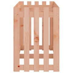 vidaXL Garden Raised Bed with Fence Design 150x50x70 cm Solid Wood Douglas 6