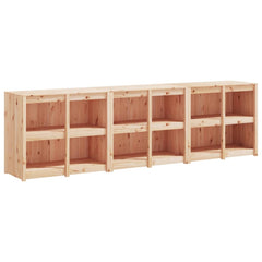 vidaXL Outdoor Kitchen Cabinets "MEPPEL" 3 pcs Solid Wood Pine 2