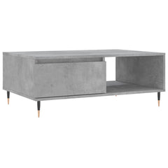 vidaXL Coffee Table Concrete Grey 90x60x35 cm Engineered Wood 2