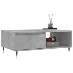vidaXL Coffee Table Concrete Grey 90x60x35 cm Engineered Wood 3