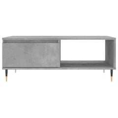 vidaXL Coffee Table Concrete Grey 90x60x35 cm Engineered Wood 5