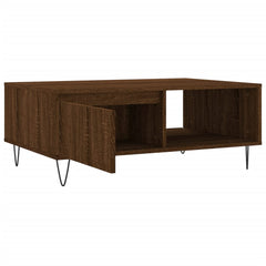 vidaXL Coffee Table Brown Oak 90x60x35 cm Engineered Wood 6