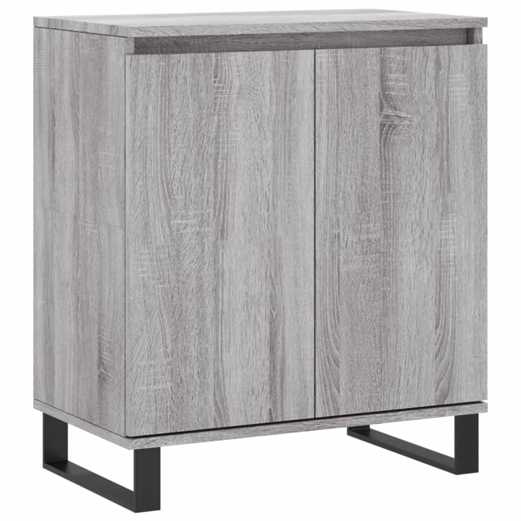 vidaXL Sideboard Grey Sonoma 60x35x70 cm Engineered Wood 2