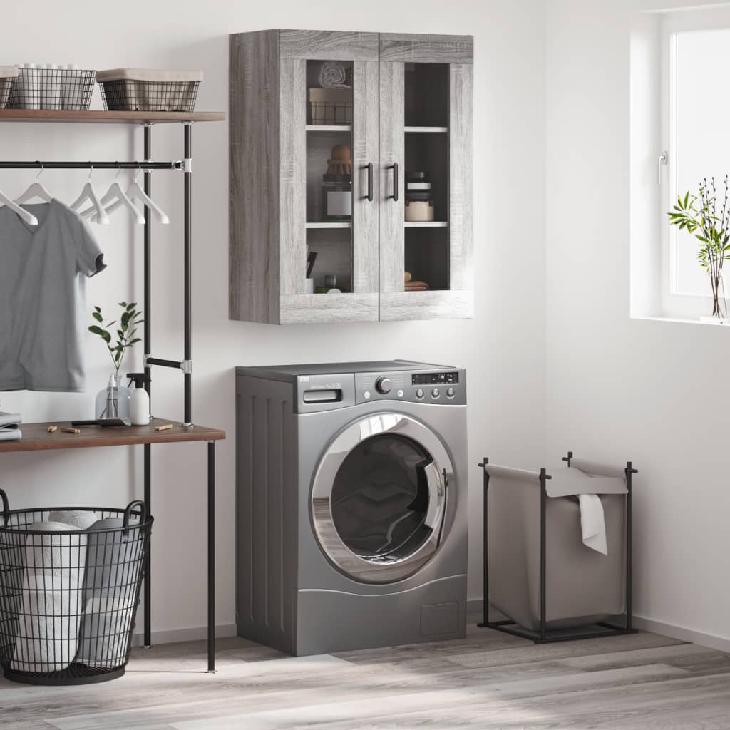 vidaXL Wall Mounted Cabinet 69.5x34x90 cm
