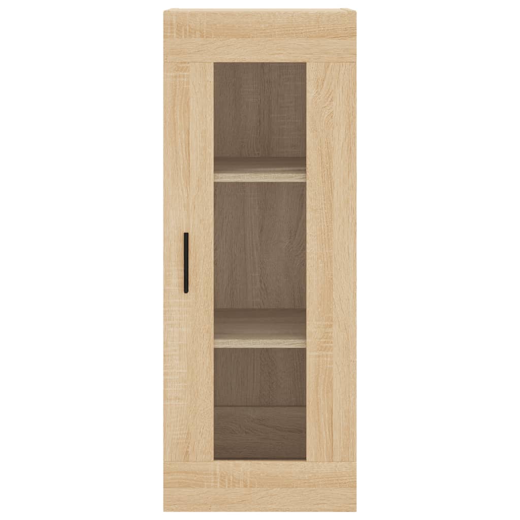 vidaXL Wall Mounted Cabinet Sonoma Oak 34.5x34x90 cm 6