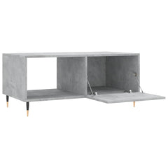 vidaXL Coffee Table Concrete Grey 90x50x40 cm Engineered Wood 6