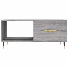 vidaXL Coffee Table Grey Sonoma 90x50x40 cm Engineered Wood 5