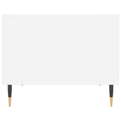 vidaXL Coffee Table White 60x50x40 cm Engineered Wood 5