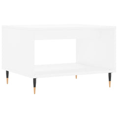 vidaXL Coffee Table White 60x50x40 cm Engineered Wood 6
