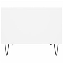 vidaXL Coffee Table White 60x50x40 cm Engineered Wood 5