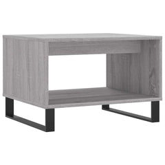 vidaXL Coffee Table Grey Sonoma 60x50x40 cm Engineered Wood 6