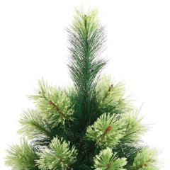 vidaXL Artificial Hinged Christmas Tree with Stand 150 cm 4