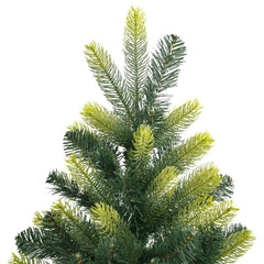 vidaXL Artificial Hinged Christmas Tree with Stand 150 cm 4