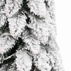 Artificial Pre-lit Christmas Tree with 45 LEDs White 150 cm