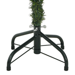 vidaXL Artificial Hinged Christmas Tree with Cones and Berries 150 cm 6