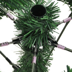Artificial Christmas Tree Green and white 150 cm Basic