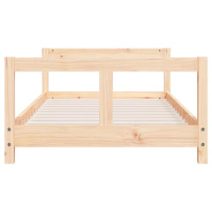 vidaXL Kids Bed Frame 80x160 cm Solid Wood Pine 4