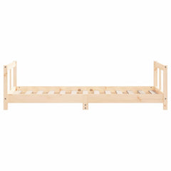 vidaXL Kids Bed Frame 80x160 cm Solid Wood Pine 5